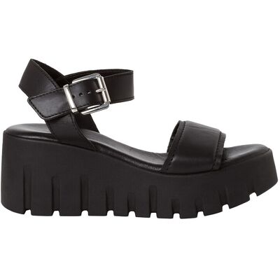 TAMARIS Sandalias chunky de piel con plataforma. Color TAMARIS Sandalias chunky de piel con plataforma. Color