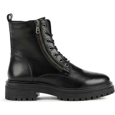 Geox Botas con cordones y cremallera Iridea. Color Geox Botas con cordones y cremallera Iridea. Color