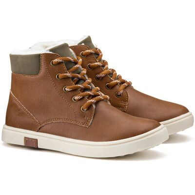 La Redoute Botines forrados con cremallera y cordones. Talla 36. Color La Redoute Botines forrados con cremallera y cordones. Talla 36. Color
