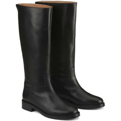 La Redoute Botas de montar de piel, Signature CLOTHILDE. Talla 42. Color La Redoute Botas de montar de piel, Signature CLOTHILDE. Talla 42. Color