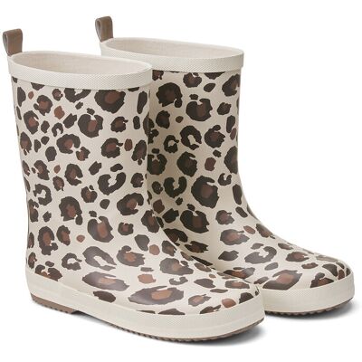 La Redoute Botas de lluvia, estampado de leopardo. Talla 35. Color La Redoute Botas de lluvia, estampado de leopardo. Talla 35. Color