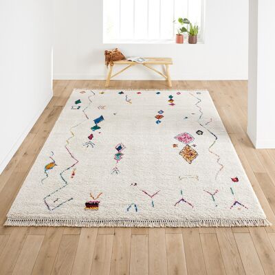 La Redoute Alfombra bereber XL, Shugar. Talla 240 x 330 cm. Color La Redoute Alfombra bereber XL, Shugar. Talla 240 x 330 cm. Color