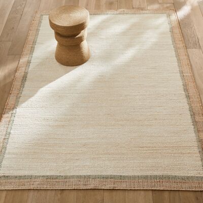 Alfombra de yute Ishika - Tejida a mano, Colores naturales Alfombra de yute Ishika - Tejida a mano, Colores naturales