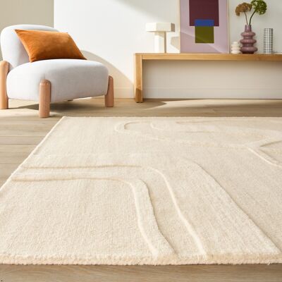 La Redoute Alfombra 100% lana, CAILA. Talla 200 x 290 cm. Color La Redoute Alfombra 100% lana, CAILA. Talla 200 x 290 cm. Color