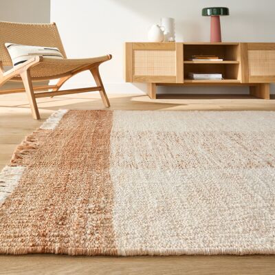 LA REDOUTE INTERIEURS - Teppich Tevia - 100% Jute - Beige - Rug LA REDOUTE INTERIEURS - Teppich Tevia - 100% Jute - Beige - Rug