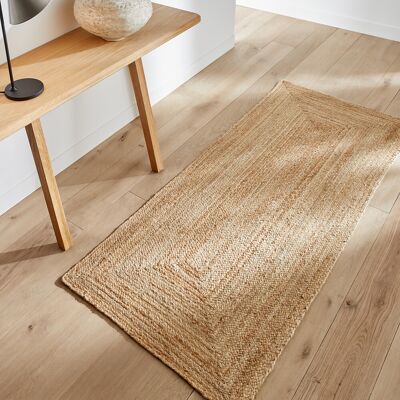 AM.PM Alfombra de yute tejida a mano Beige - Pasillo AM.PM Alfombra de yute tejida a mano Beige - Pasillo