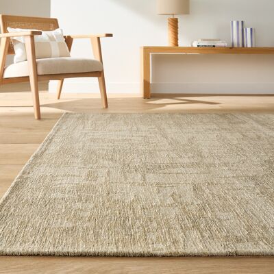 La Redoute Interiors - Aruni - Beige - Flat-weave Rug La Redoute Interiors - Aruni - Beige - Flat-weave Rug