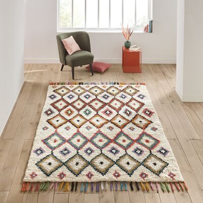 Alfombra Ourika de lana estilo bereber de La Redoute Interieurs - Alfombra Alfombra Ourika de lana estilo bereber de La Redoute Interieurs - Alfombra