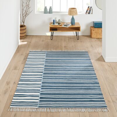 LA REDOUTE INTERIEURS - Rayuti - Azul - Rug LA REDOUTE INTERIEURS - Rayuti - Azul - Rug