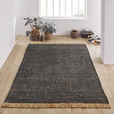 LA REDOUTE INTERIEURS - Babak - Negro - 120 x 170 cm - Rug LA REDOUTE INTERIEURS - Babak - Negro - 120 x 170 cm - Rug