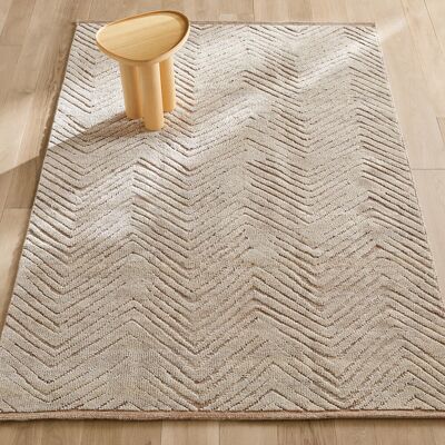 Alfombra de lana Nykare de AM.PM a mano - Patrón espiga Alfombra de lana Nykare de AM.PM a mano - Patrón espiga