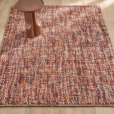 Alfombra de lana Mutanya - Tejida a mano, Multicolor - 120x180 cm Alfombra de lana Mutanya - Tejida a mano, Multicolor - 120x180 cm