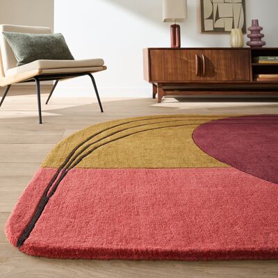 La Redoute Alfombra asimétrica de lana, NODIN. Talla 160 x 230 cm. Color La Redoute Alfombra asimétrica de lana, NODIN. Talla 160 x 230 cm. Color