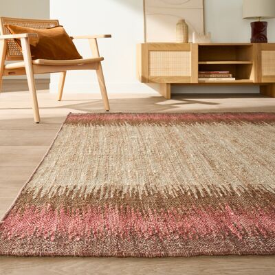 La Redoute Alfombra vintage en 91% yute, IKAT. Talla 200 x 290 cm. Color La Redoute Alfombra vintage en 91% yute, IKAT. Talla 200 x 290 cm. Color