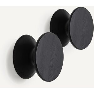 AM.PM Lote De 2 Ganchos De Roble Macizo Ø 10 Cm, Arame. Talla talla única. Color AM.PM Lote De 2 Ganchos De Roble Macizo Ø 10 Cm, Arame. Talla talla única. Color