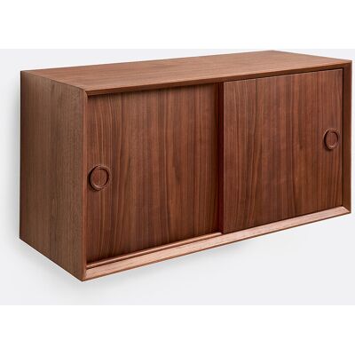 La Redoute INTERIEURS Mueble De Pared Vintage, Chapado En Nogal, QUILDA. Talla talla única. Color La Redoute INTERIEURS Mueble De Pared Vintage, Chapado En Nogal, QUILDA. Talla talla única. Color