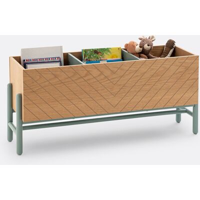 LA REDOUTE INTERIEURS Estantería infantil Waldo - Madera clara, 3 compartimentos LA REDOUTE INTERIEURS Estantería infantil Waldo - Madera clara, 3 compartimentos