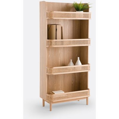 LA REDOUTE INTERIEURS Librería Laora - Madera y ratán LA REDOUTE INTERIEURS Librería Laora - Madera y ratán