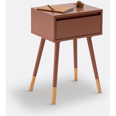 La Redoute INTERIEURS Mesita De Noche Con Un Cajón JANIK. Talla talla única. Color La Redoute INTERIEURS Mesita De Noche Con Un Cajón JANIK. Talla talla única. Color