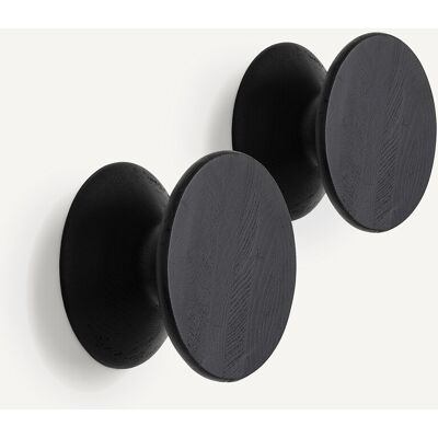 AM.PM Lote De 2 Ganchos De Roble Macizo Ø 10 Cm, Arame. Talla talla única. Color AM.PM Lote De 2 Ganchos De Roble Macizo Ø 10 Cm, Arame. Talla talla única. Color