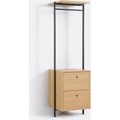 La Redoute INTERIEURS Módulo De Vestidor Medio Perchero Con 2 Cajones, Talist. Talla talla única. Color La Redoute INTERIEURS Módulo De Vestidor Medio Perchero Con 2 Cajones, Talist. Talla talla única. Color