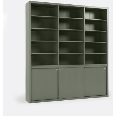 La Redoute INTERIEURS Librería, Acabado De Pintura Mate, 15 Compartimentos Y 3 Puertas, ALEXANDRIE. Talla talla única. Color La Redoute INTERIEURS Librería, Acabado De Pintura Mate, 15 Compartimentos Y 3 Puertas, ALEXANDRIE. Talla talla única. Color