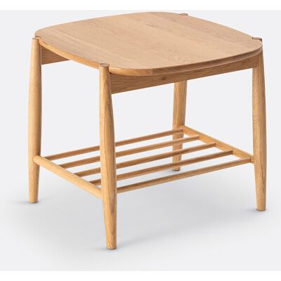LA REDOUTE INTERIEURS Jucca Mesita de noche de roble macizo - Mesita de noche LA REDOUTE INTERIEURS Jucca Mesita de noche de roble macizo - Mesita de noche