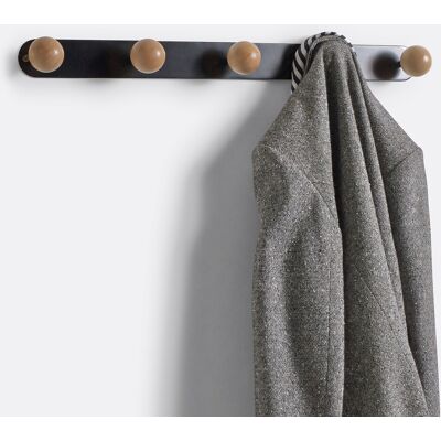 LA REDOUTE INTERIEURS Gancho de Pared Negro Agama - Percha LA REDOUTE INTERIEURS Gancho de Pared Negro Agama - Percha
