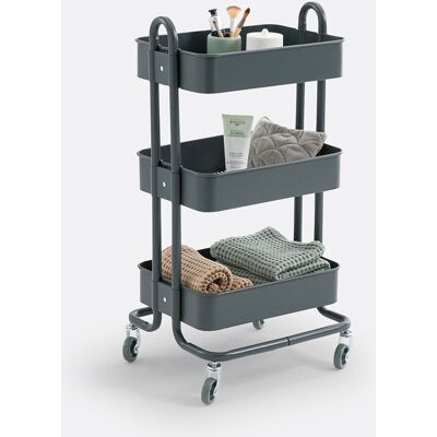 Carro de metal Lirya de So'home - Ajustable y con ruedas Carro de metal Lirya de So'home - Ajustable y con ruedas