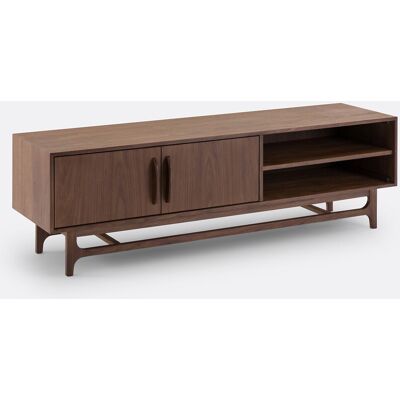 La Redoute INTERIEURS Mueble De TV De Chapa De Nogal, Larsen. Talla talla única. Color La Redoute INTERIEURS Mueble De TV De Chapa De Nogal, Larsen. Talla talla única. Color