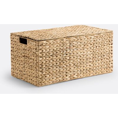 LA REDOUTE INTERIEURS Cofre de agua de jacinto - Rectangular, Beige, 63x30x33cm LA REDOUTE INTERIEURS Cofre de agua de jacinto - Rectangular, Beige, 63x30x33cm