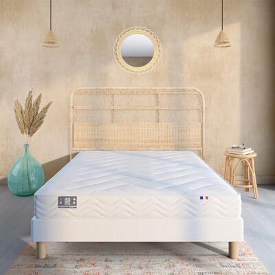 Colchón de látex natural vegetal La Redoute Intérieurs - 5 zonas - Beige Colchón de látex natural vegetal La Redoute Intérieurs - 5 zonas - Beige