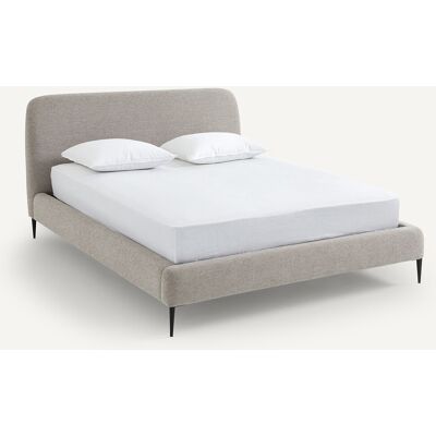 AM.PM - Oscar - gris claro - somier de listones - Cama AM.PM - Oscar - gris claro - somier de listones - Cama