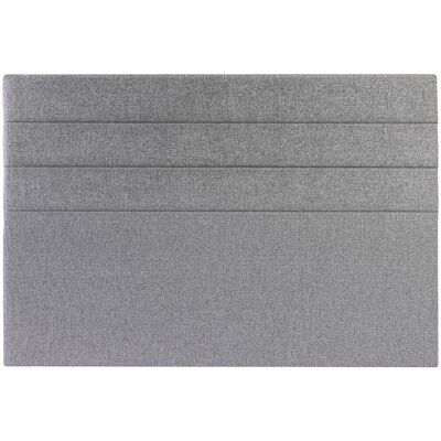 Cabecera acolchada gris claro Thera de Bultex - Cabezal Cabecera acolchada gris claro Thera de Bultex - Cabezal