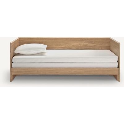 Sofá cama de chapa de roble AM.PM - 2 plazas, abatible, FSC Sofá cama de chapa de roble AM.PM - 2 plazas, abatible, FSC