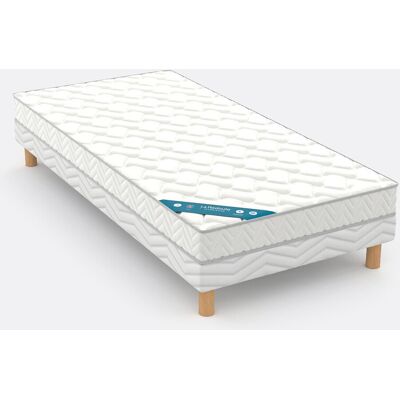 Colchón infantil de espuma La Redoute Interieurs - Semifirme, 14 cm, Blanco Colchón infantil de espuma La Redoute Interieurs - Semifirme, 14 cm, Blanco