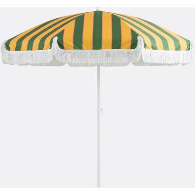 La Redoute INTERIEURS Sombrilla Con Flecos, Tela Con Estampado De Rayas, VALERIA. Talla talla única. Color La Redoute INTERIEURS Sombrilla Con Flecos, Tela Con Estampado De Rayas, VALERIA. Talla talla única. Color