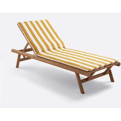 La Redoute INTERIEURS Colchoneta Para Tumbona, Exterior, 190x65 Cm, HENDAYE. Talla talla única. Color La Redoute INTERIEURS Colchoneta Para Tumbona, Exterior, 190x65 Cm, HENDAYE. Talla talla única. Color