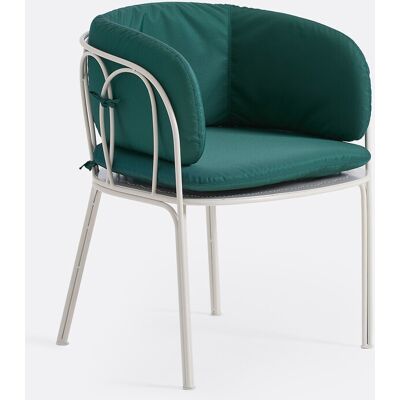 La Redoute INTERIEURS Sillón De Mesa De Jardín De Acero, Con Cojines, LACOMO. Talla talla única. Color La Redoute INTERIEURS Sillón De Mesa De Jardín De Acero, Con Cojines, LACOMO. Talla talla única. Color