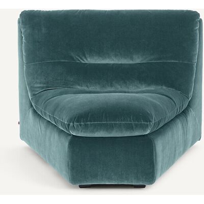 AM.PM Sillón en ángulo modular de terciopelo, GIULIANO. Color AM.PM Sillón en ángulo modular de terciopelo, GIULIANO. Color