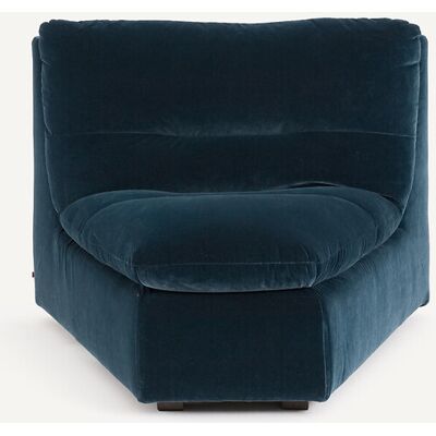 AM.PM Sillón en ángulo modular de terciopelo, GIULIANO. Color AM.PM Sillón en ángulo modular de terciopelo, GIULIANO. Color