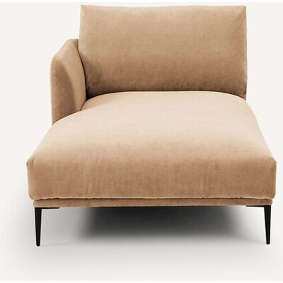 AM.PM - Oscar - Stonewashed Velvet - Beige - Chaise longue AM.PM - Oscar - Stonewashed Velvet - Beige - Chaise longue