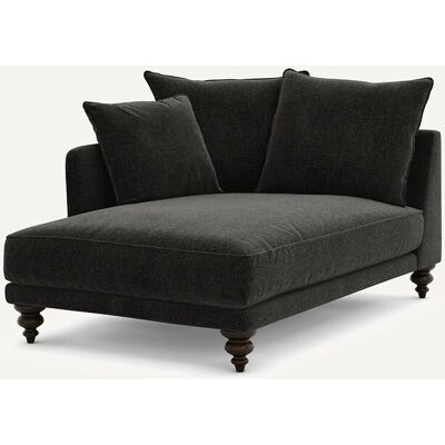 AM.PM Chaise longue de terciopelo chenilla, Lazare. Color AM.PM Chaise longue de terciopelo chenilla, Lazare. Color