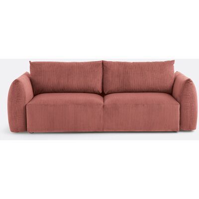 La Redoute Sofá cama 3 plazas aterciopelado, Edith. Talla 3 plazas. Color La Redoute Sofá cama 3 plazas aterciopelado, Edith. Talla 3 plazas. Color
