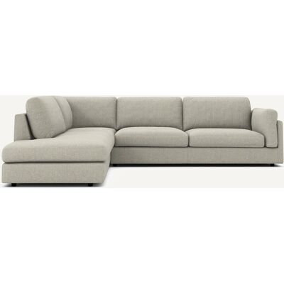 AM.PM Sofá cama esquinero de tweed con chaise longue, César. Color AM.PM Sofá cama esquinero de tweed con chaise longue, César. Color