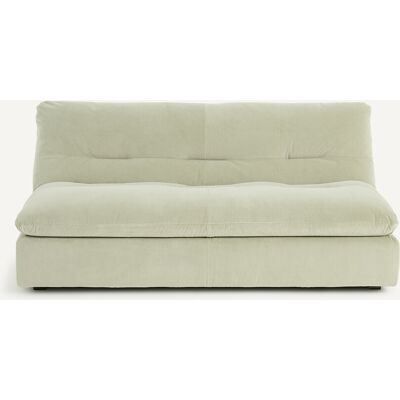 AM.PM Sillón modular de 3 plazas de terciopelo lavado a la piedra, GIULIANO. Color AM.PM Sillón modular de 3 plazas de terciopelo lavado a la piedra, GIULIANO. Color