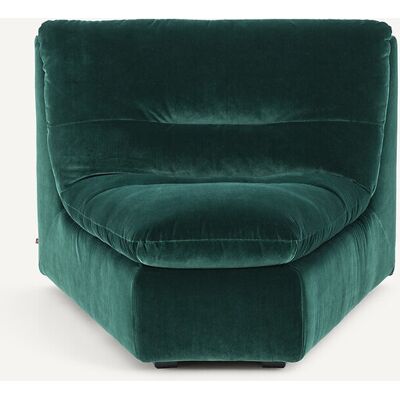 AM.PM Sillón en ángulo modular de terciopelo, GIULIANO. Color AM.PM Sillón en ángulo modular de terciopelo, GIULIANO. Color