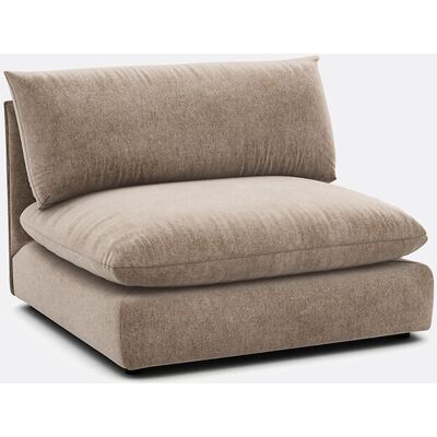La Redoute Módulo para sofá modular, de poliéster jaspeado, MALO. Talla 1 plaza. Color La Redoute Módulo para sofá modular, de poliéster jaspeado, MALO. Talla 1 plaza. Color