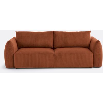 La Redoute Sofá cama 3 plazas aterciopelado, Edith. Talla 3 plazas. Color La Redoute Sofá cama 3 plazas aterciopelado, Edith. Talla 3 plazas. Color