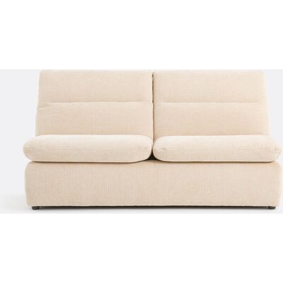 La Redoute Sofá de 2 plazas de terciopelo gofrado ERABLE. Talla 2 plazas. Color La Redoute Sofá de 2 plazas de terciopelo gofrado ERABLE. Talla 2 plazas. Color